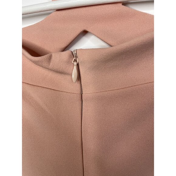 Nookie Hollywood Midi Dress Women’s XS Blush Bodycon Cocktail Party NWT - Picture 12 of 12